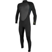 O'Neill Reactor-2 3/2 Mm Junior Long Sleeve Back Zip Neoprene Suit Noir 4 Years Enfants