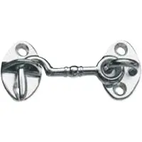 PLASTIMO support de porte argent 75 mm argent 75 mm