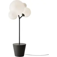 Zafferano Lampadaire - Tree Of Light Pour Intérieur Et Extérieur, Noir - Lampadaire Led E27 - Base Réglable