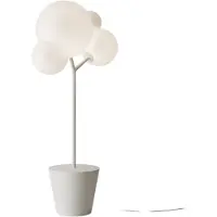 Zafferano - Lampadaire Tree Of Light Pour Extérieur Et Intérieur, Blanc - Lampadaire Led E27 - Surface D'Appui Réglable