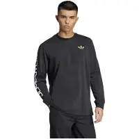 Adidas Juventus Graphic Long Sleeve T-shirt Noir XL Homme