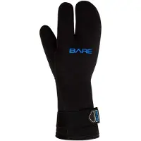 Bare 7 Mm Gloves Noir 2XS