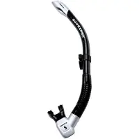 SCUBAPRO Spectra Diving Snorkel Noir,Argenté