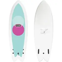 Album Surfboard Album Soft Top Presto Seafoam Drops 5´7´´ Surfboard Bleu 170.2 cm