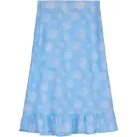 Makia Fleurine Short Skirt Bleu L Femme