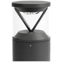 Faro 750012D, éclairage extérieur au sol, gris foncé, aluminium, IP65, I, 3000 K