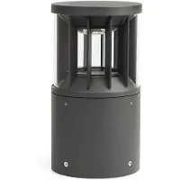 Faro 751001, Éclairage extérieur au sol, gris foncé, aluminium, IP65, I, 2700 K