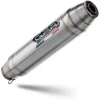 Gpr Exhaust Systems Deeptone Inox Polaris Rzr 200 2022-2024 Round Homologated Full Line System Argenté Homologated
