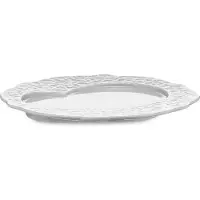 Alessi habillé, Assiettes, Blanc