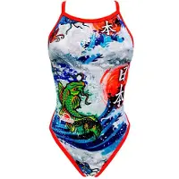 Turbo Japan Wall 2016 Swimsuit Multicolore 4XL Femme