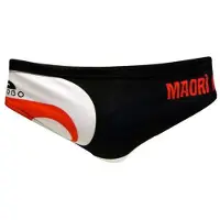 Turbo Maori Red/black Man Swimming Brief Rouge,Blanc,Noir 2XL Homme