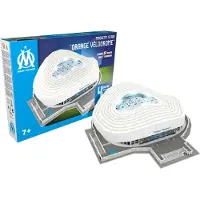 MEGABLEU Puzzle Stade 3D Orange Vélodrome Olympique de Marseille Version LED