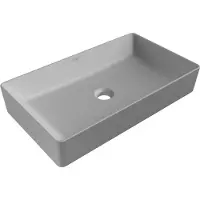 Mexen Nadia lavabo pour plan de travail 60 x 35 cm, gris clair mat (21616061)