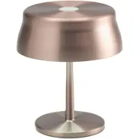 Zafferano Sister Light Mini Lampe De Table Led Intelligente Wi-Fi Cuivre Rechargeable Et Dimmable