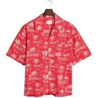 Gant 3250071 Short Sleeve Shirt Rouge S Homme