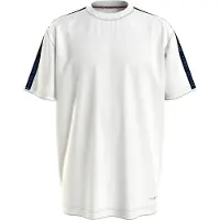 Tommy Hilfiger T-Shirt beige / bleu marine