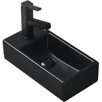 Mexen Lavabo INEZ noir droit 41 cm