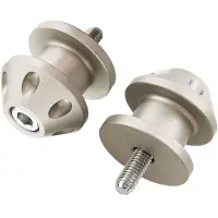 Vparts Boutons Diable à bascule Tréteau de sciage réglable Titanium & M8