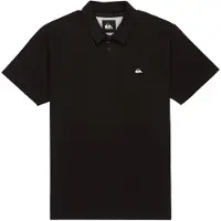 Quiksilver Polo à manches courtes Mw Pique, noir, XL, pour homme, noir, XL