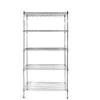 Hendi Étagère de rangement chromée | 910x455x(h)1830 mm