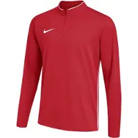 Nike Hommes, T-shirt de sport, rotes Herren-Sweatshirt mit Park-Drill-Oberteil (XXL), Rouge, XXL