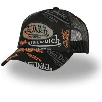 Von Dutch Vd/1/ct/cafe03 Cap Noir