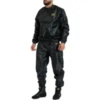 Leone1947 Logo Sauna Suit Noir L-XL