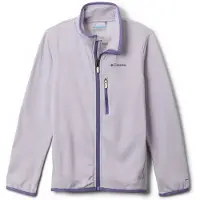 Columbia Essential Hike Grid Full Zip Fleece Violet 10-11 Years Garçon