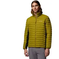 Columbia Powder Pass Hybrid Jacket Vert S Homme