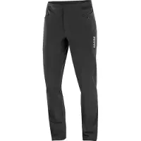Salomon - Pantalon de trail déperlant - Ultra Pants M Deep Black en Softshell - Taille M - Noir