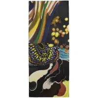 Desigual Écharpe mélange de couleurs / noir