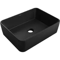 Mexen Lavabo pour comptoir 48 x 37 cm noir mat (21314885)