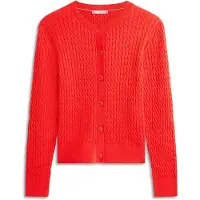 Tommy Hilfiger Cardigan rouge orangé