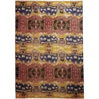 Desigual Écharpe beige / cognac / jaune / noir