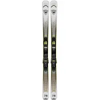 Rossignol - Packs (skis + fix) - Pack skis all-mountain - Arcade 78 + Xpress 11 GW B83 Black/Yellow 2026 pour Homme en Bois - Taille 164 cm - Gris