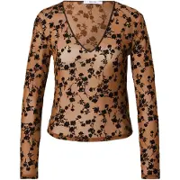 About You T-shirt 'Whitley' camel / noir