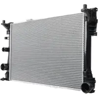 Hella Refroidissement moteur Ailettes de refroidissement soudées 640 - 428 mm pour, entre autres, MB CLASSE E