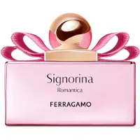 Salvatore Ferragamo Signorina Romantica, Femme, 50 ml, Flacon rechargeable, Parfum liquide, Cassis, Citron, Roumain, Biscuit, Néroli, Fleur d'oranger