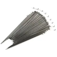 Gurpil Spokes 100 Units Gris 266 x 2 mm