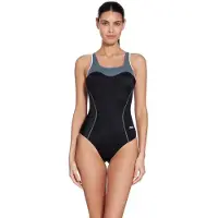 Zoggs Tokyo Iceback Swimsuit Noir 36 Femme