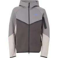 Nike Veste de survêtement 'Tech Fleece' gris / anthracite / gris clair / gris foncé