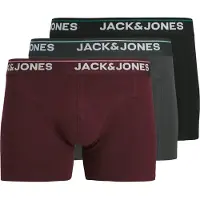Jack & Jones Boxers JACTIMOTHY SOLID TRUNKS X3 hommes - Multicolore - EU S