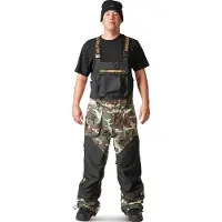 Thirtytwo Basement Bib Pants Vert S Homme
