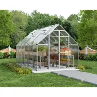 Palram - Canopia Serre de jardin 8.9m² argent - Palram - 701944 - essence