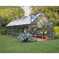 Palram - Canopia Serre aluminium Balance 820 Anthracite 607x229 cm