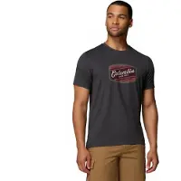 Columbia Parsons Point Graphic Short Sleeve T-shirt Gris M Homme