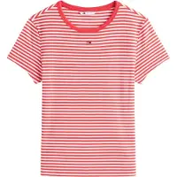 Tommy Hilfiger Slim Essential Ext Short Sleeve T-shirt Rouge XS Femme