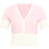 Adidas Cardigan rose / blanc