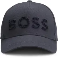 BOSS Casquette en twill de coton avec logo structuré