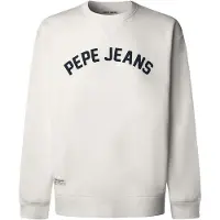 Pepe Jeans Sweat-shirt 'GIO' noir / blanc cassé